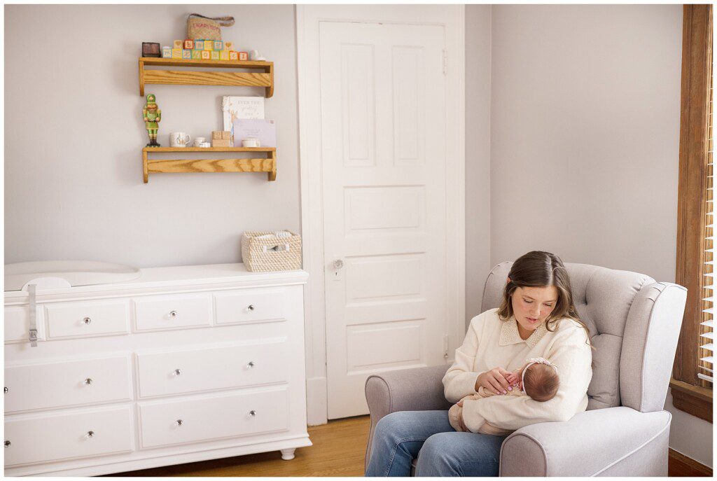 Newborn Photos in Home